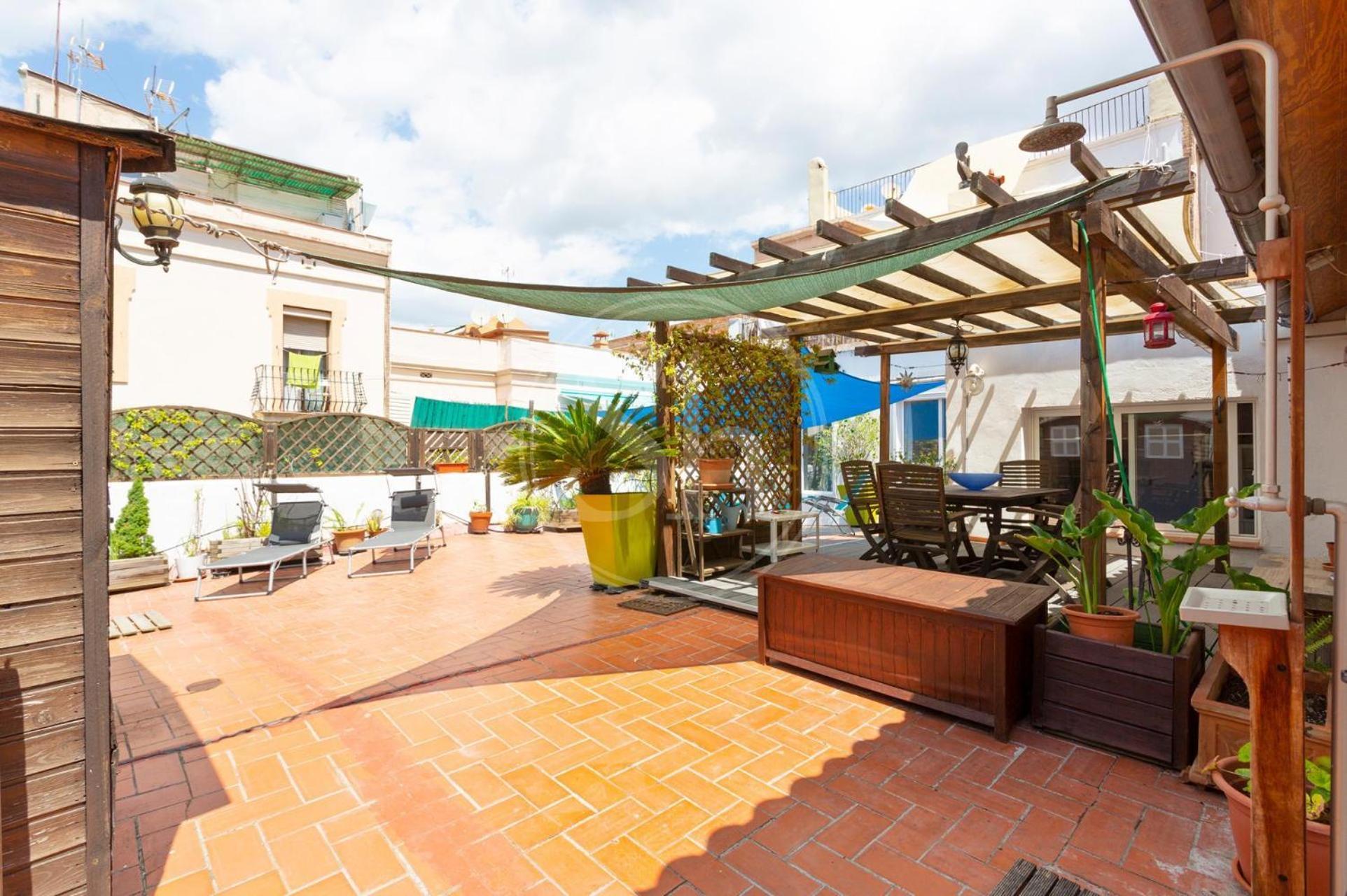 Apartamento Con Terraza En Poble Sec บาร์เซโลนา ภายนอก รูปภาพ
