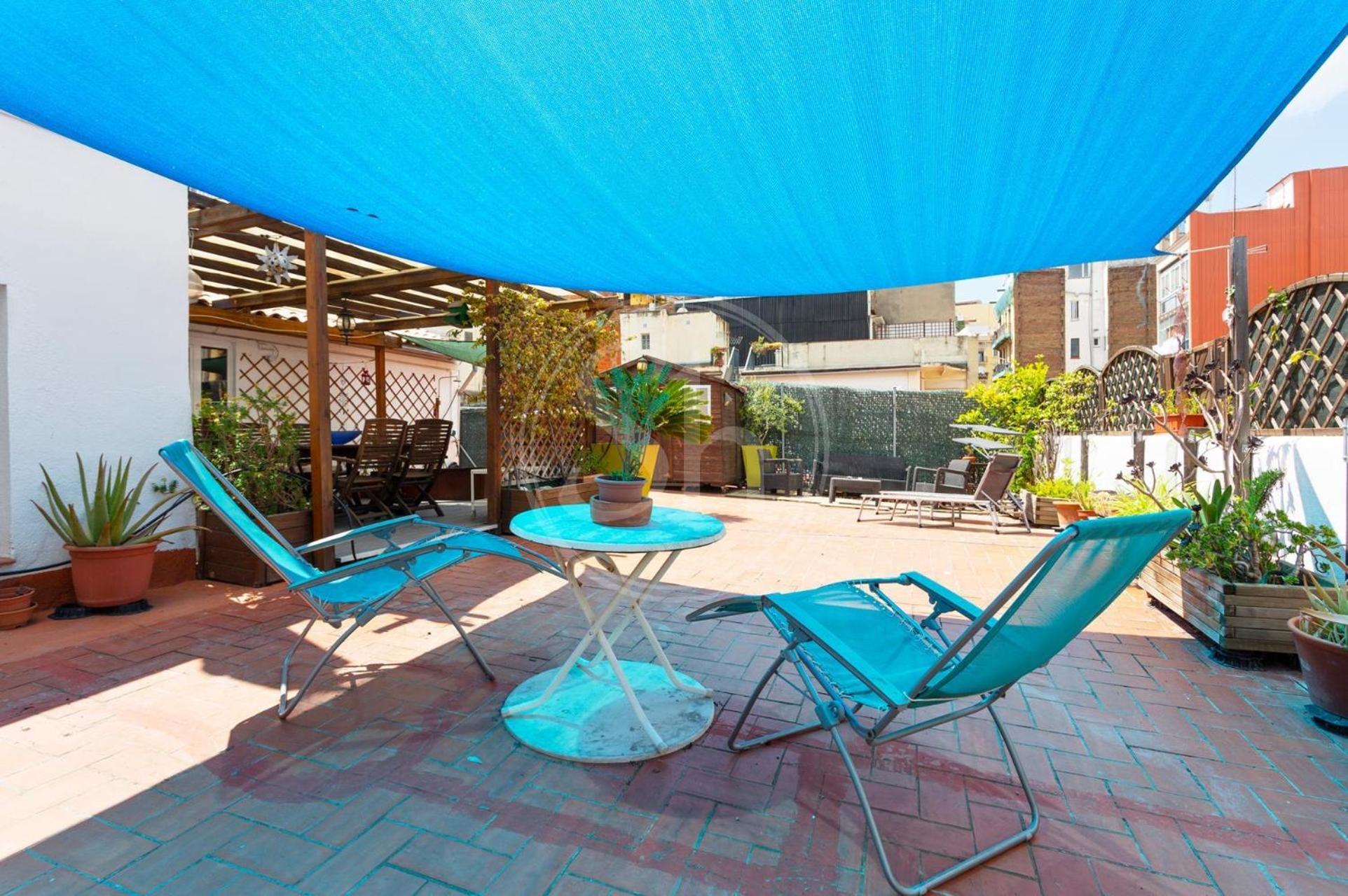 Apartamento Con Terraza En Poble Sec บาร์เซโลนา ภายนอก รูปภาพ